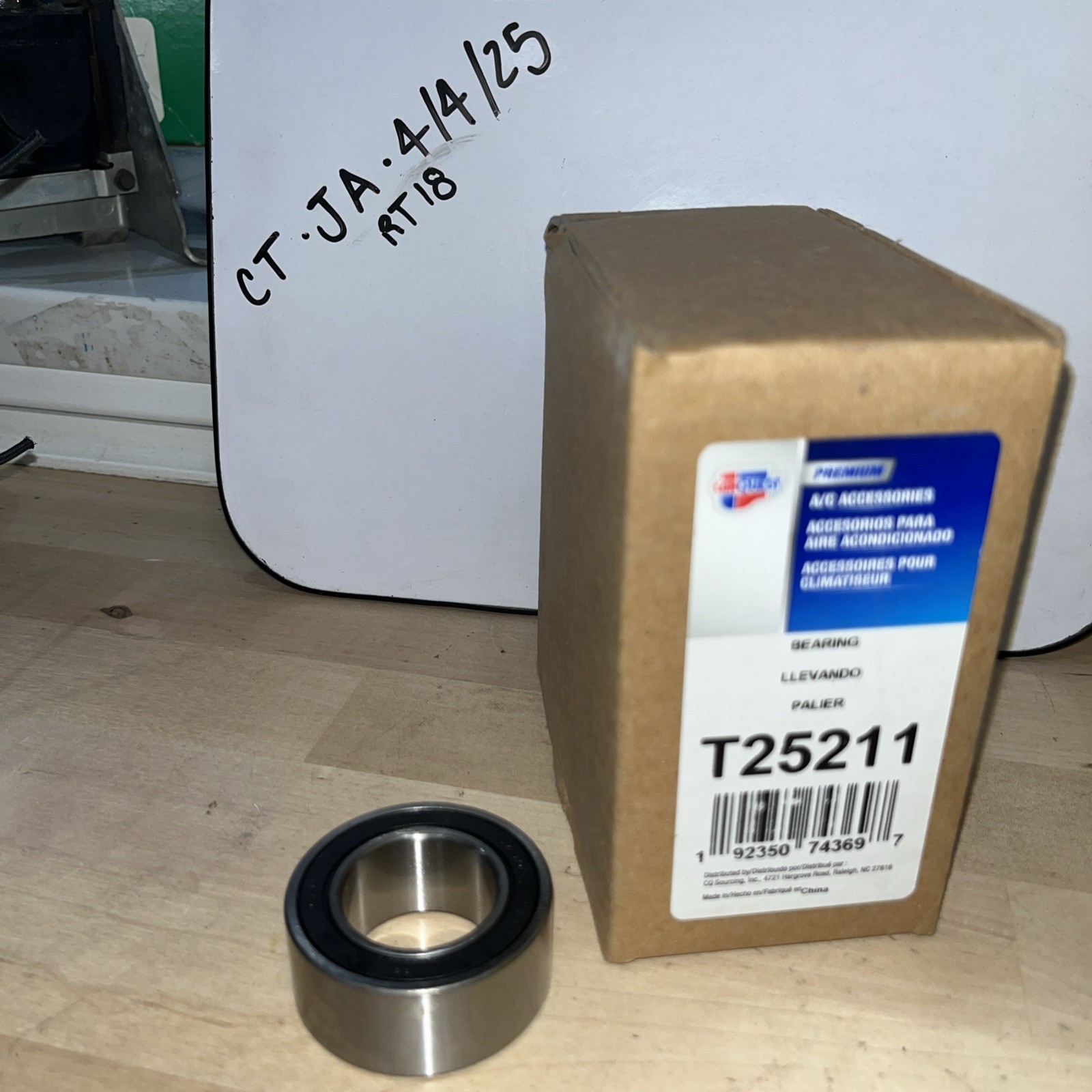 Carquest Premium Bearing T25211