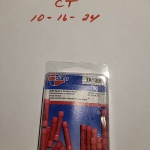Carquest TA130L Butt Splice Connectors TA-130-L 22-18 Gauge (20 pcs)