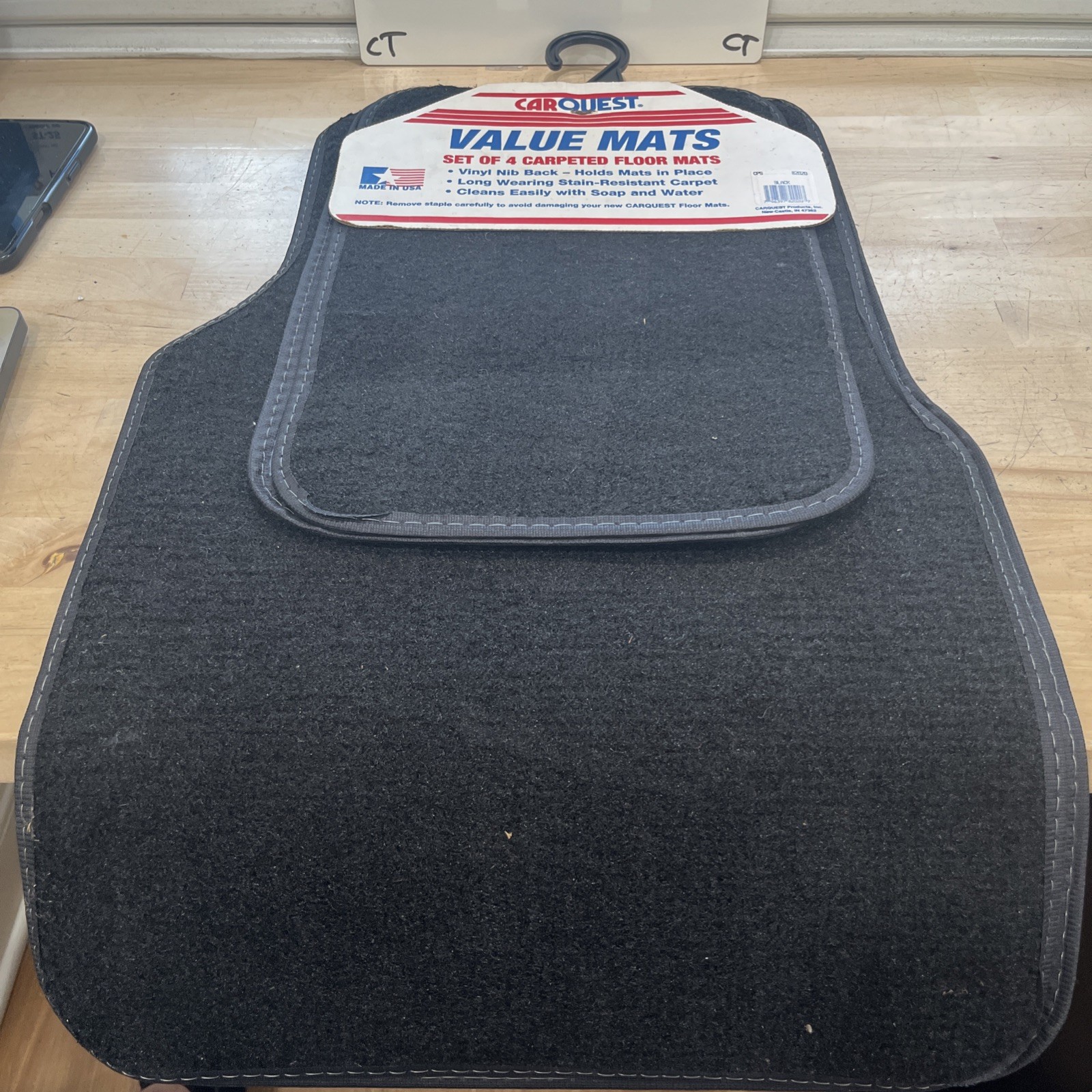 Carquest Value Mats Black 82020 4 Piece - Image 3