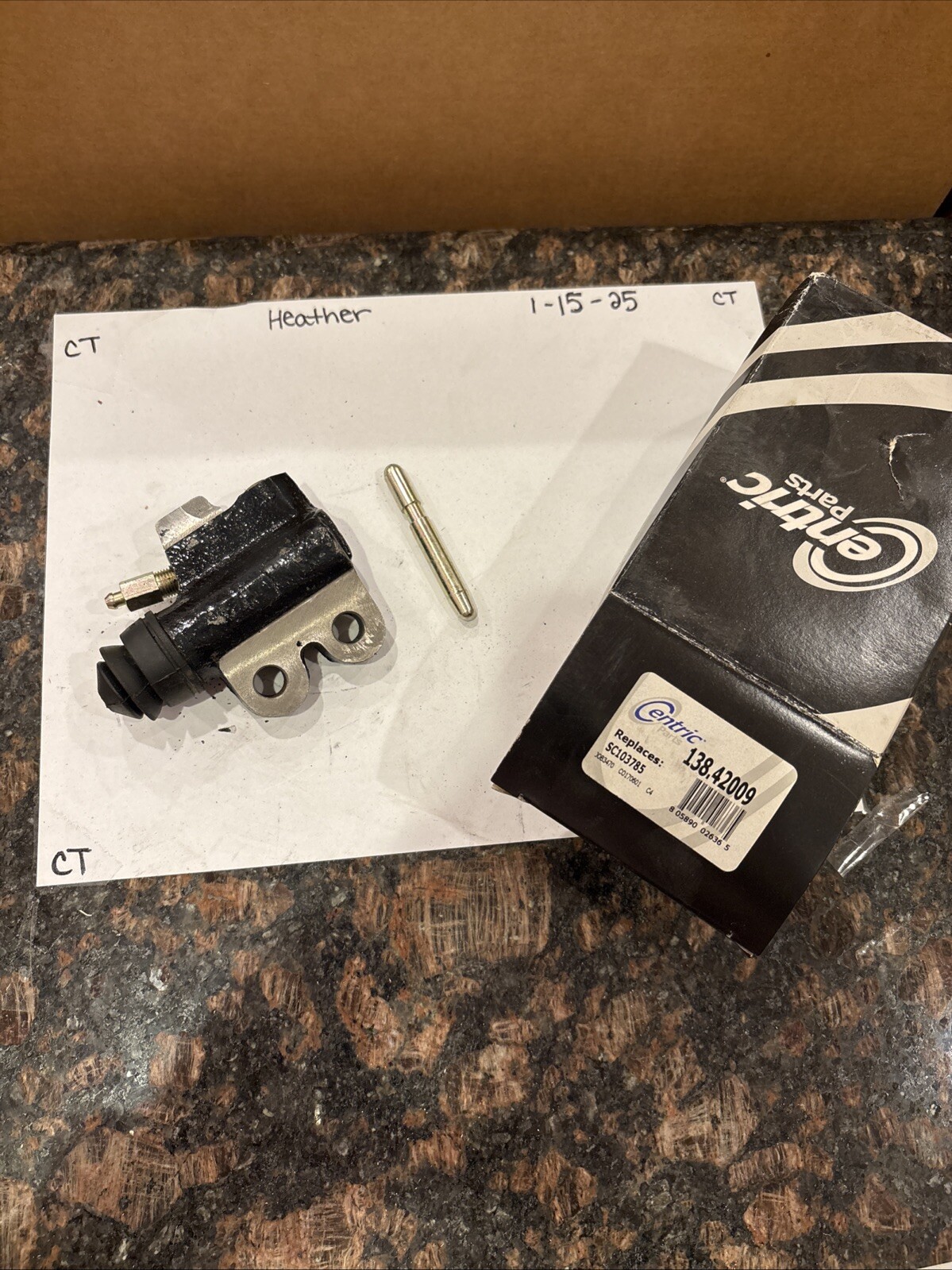 Centric Parts Clutch Slave Cylinder 138.42009