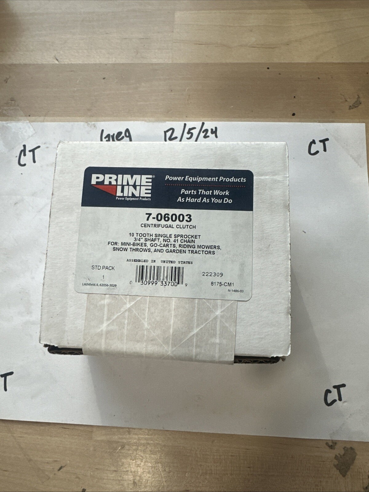 Centrifugal Clutch Mini Bike Go Kart Lawn Mower 7-06003