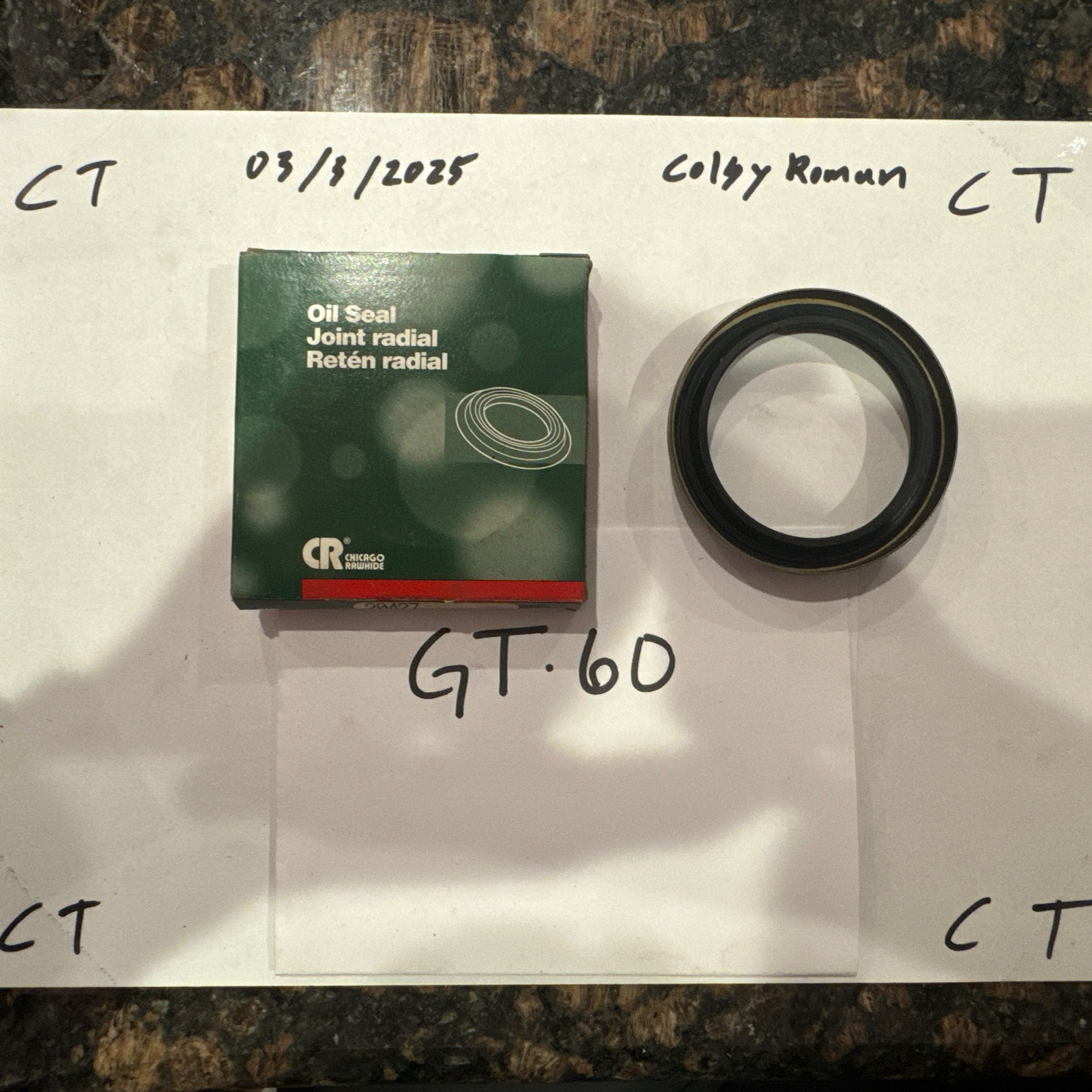 Chicago Rawhide Oil Seal 20427