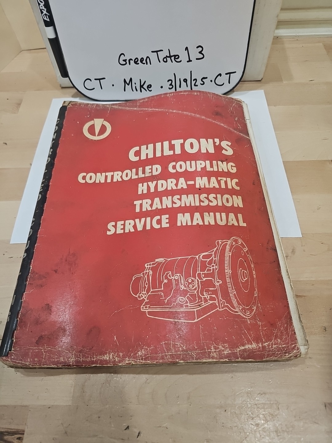 Chilton's Controlled Coupling Hydra-Matic Transmission Service Manual