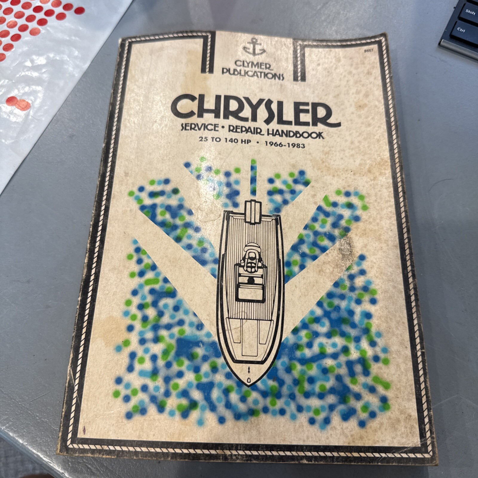 Chrysler Marine Outboard Service Repair Handbook 25 to 140 HP 1966-1982 Clymer