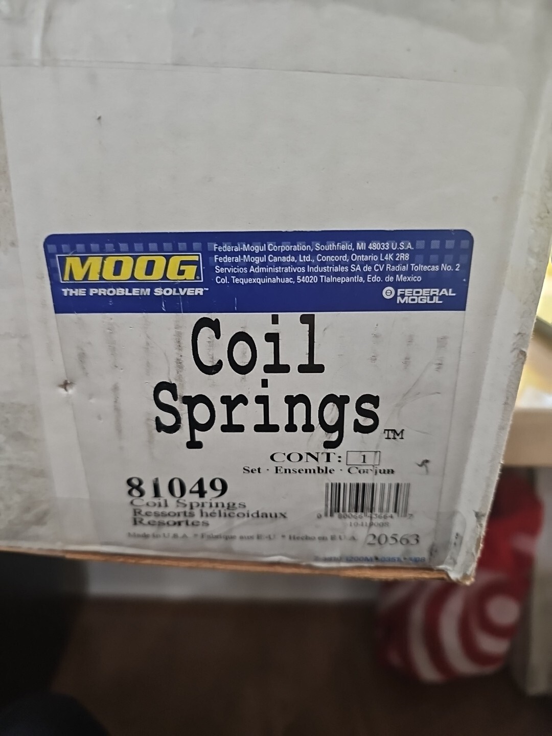 Coil Spring Set Moog 81049 - Image 4
