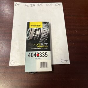 Continental Elite 4040335 Serpentine Belt 4 Rib 33.5 In