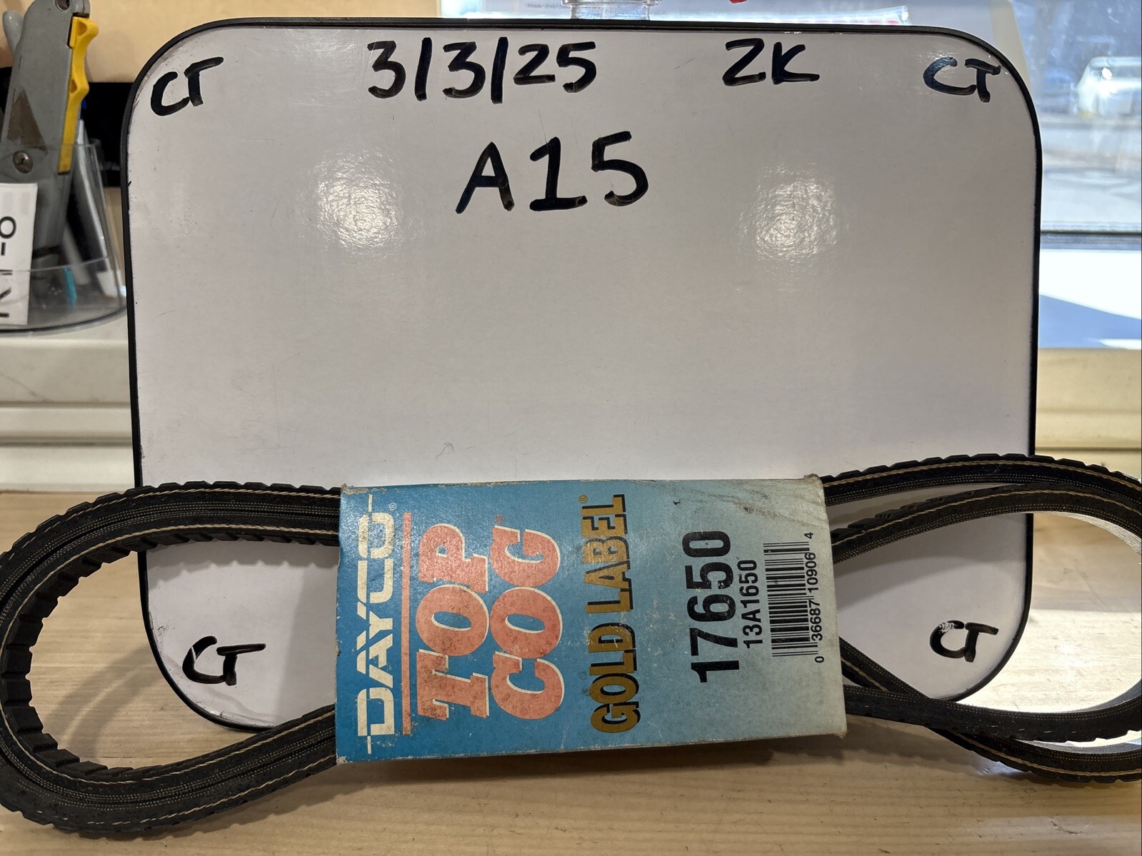 DAYCO Gold Label, Top Cog V-Belt 17650