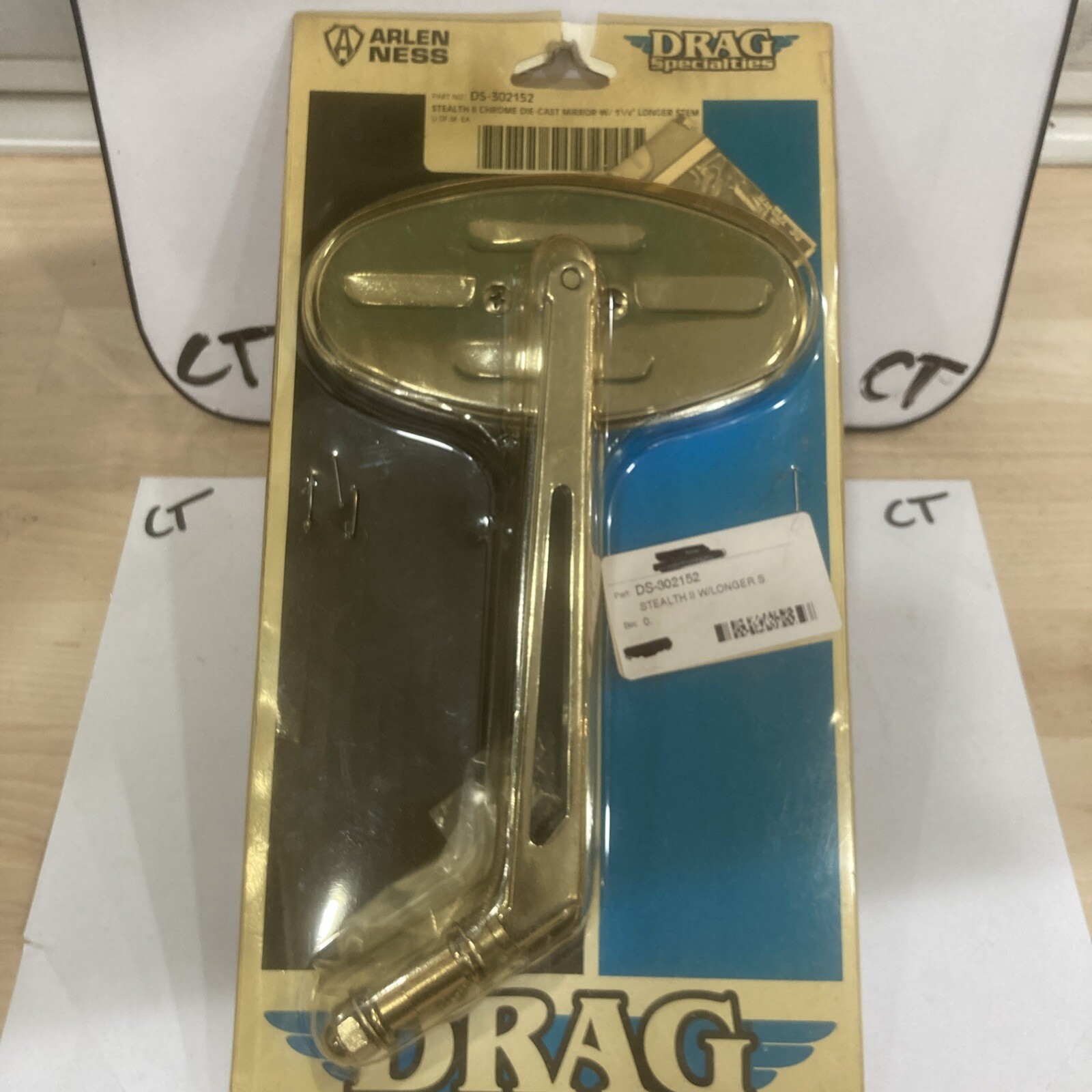 DRAG SPECIALTIES DS-302152 STEALTH II W/LONGER STEM - Image 3