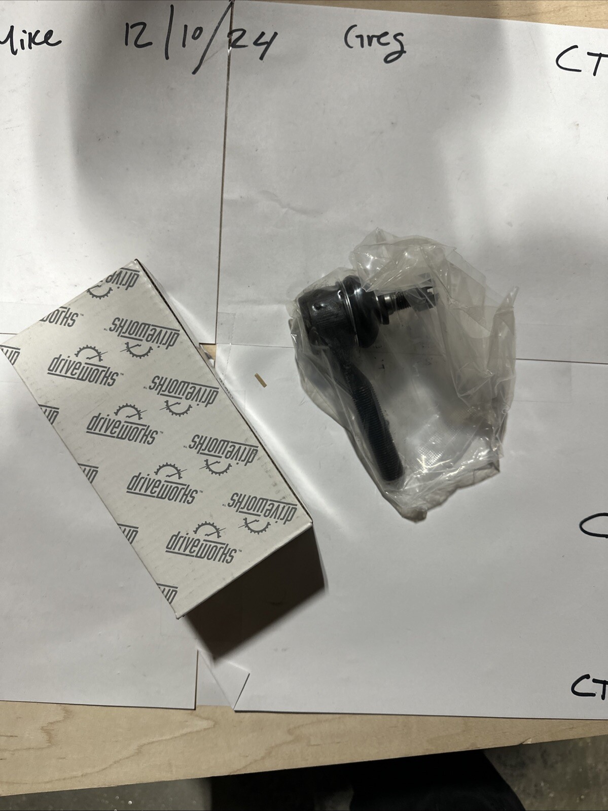 DW-ES4014R ~ CARQUEST/DRIVEWORKS Steering Tie Rod End - fits 85-97 Volkswagen