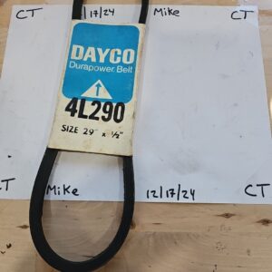 Dayco 4L290 V-Belt NOS 29"x1/2"