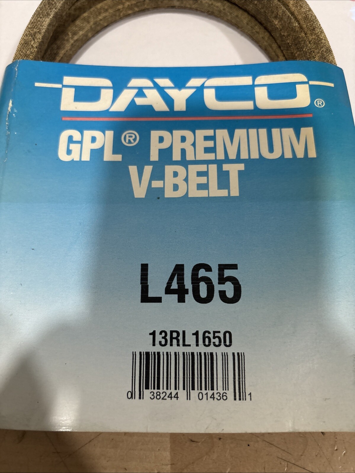 Dayco L465 GPL Premium V-Belt 1/2" x 65" Made in USA - Image 3