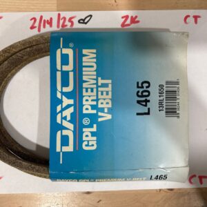 Dayco L465 GPL Premium V-Belt 1/2" x 65" Made in USA