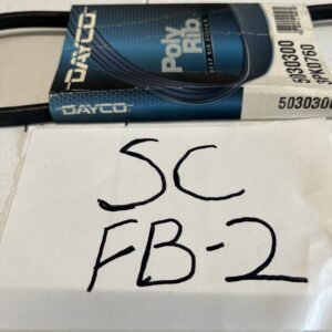Dayco Poly Rib 5030300 Serpentine Belt (3PK0760)