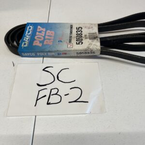 Dayco Poly-Rib Serpentine Belt 5050835 (5PK2120)