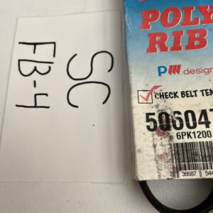 Dayco Poly-Rib Serpentine Belt 5060473 (6PK1200)