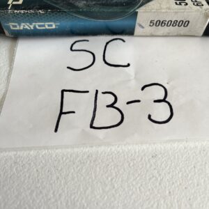 Dayco Poly-Rib Serpentine Belt 5060800 (6PK2030)