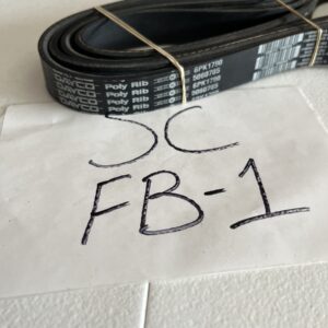 Dayco Poly-Rib Serpentine Belt V-Ribbed 5060705 (6PK1790)