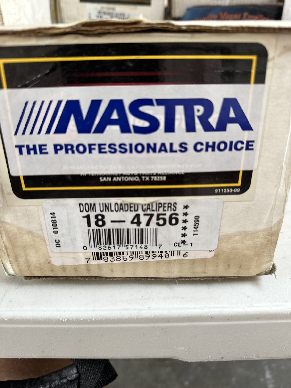 Disc Brake Caliper Cardone 18-4756 Reman