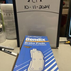 Disc Brake Pad-Semi Metallic Front Bendix MKD170