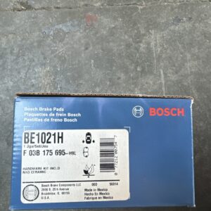 Disc Brake Pad Set-Blue Brake Pads with Hardware Bosch BE1021H