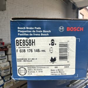 Disc Brake Pad Set-Blue Brake Pads with Hardware Rear Bosch BE858H