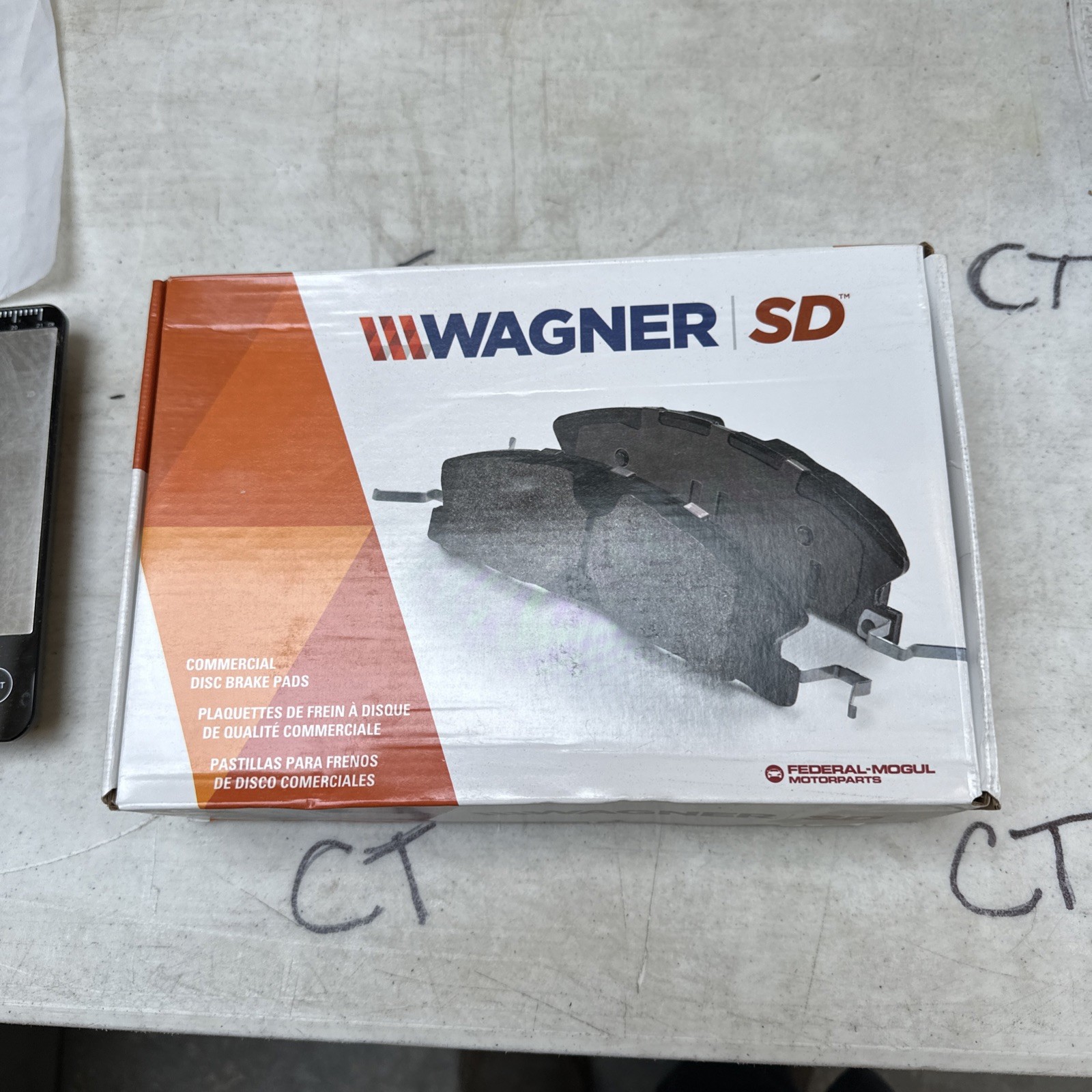 Disc Brake Pad Set-SevereDuty Disc Brake Pad Wagner SX1400