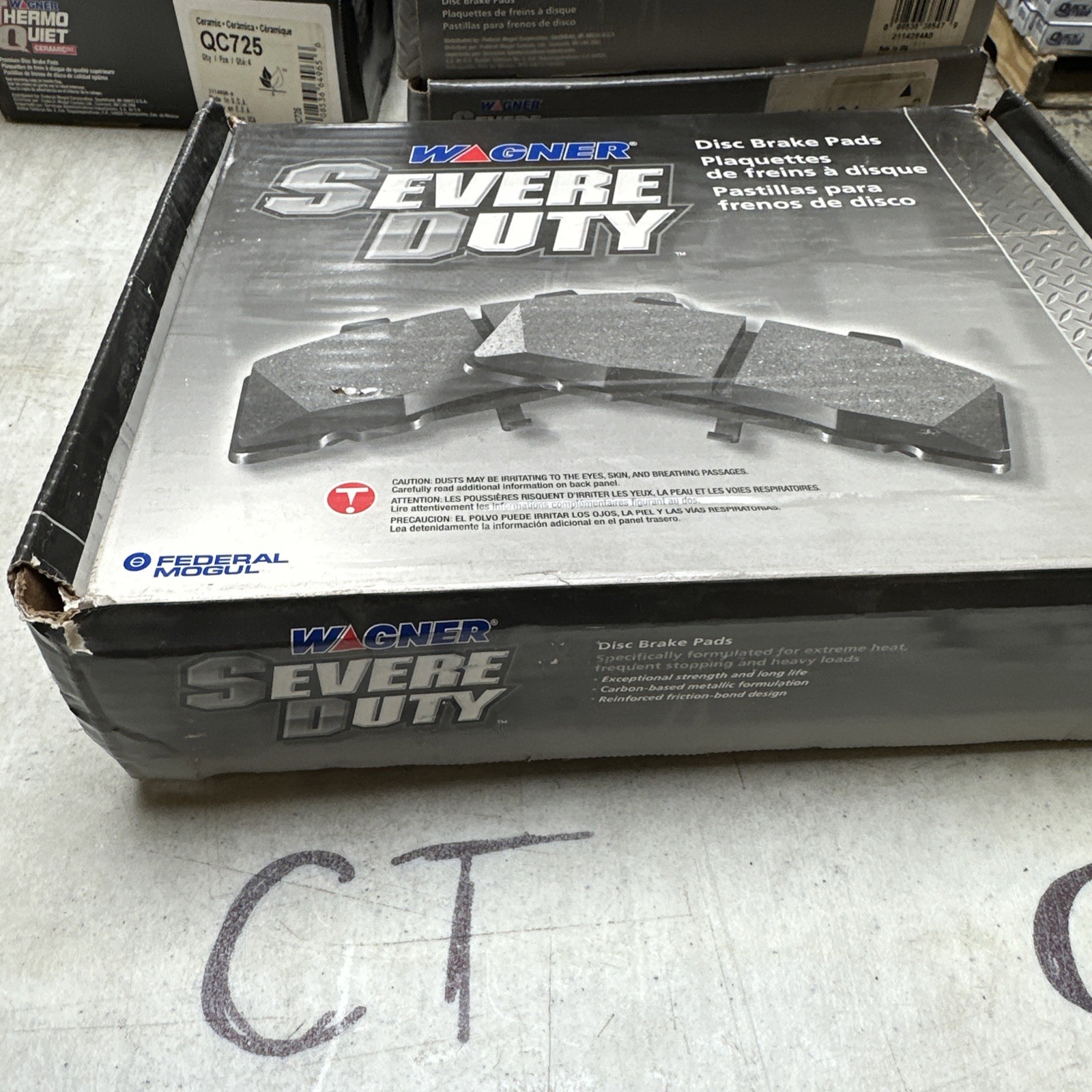 Disc Brake Pad Set-SevereDuty Disc Brake Pad Wagner SX236