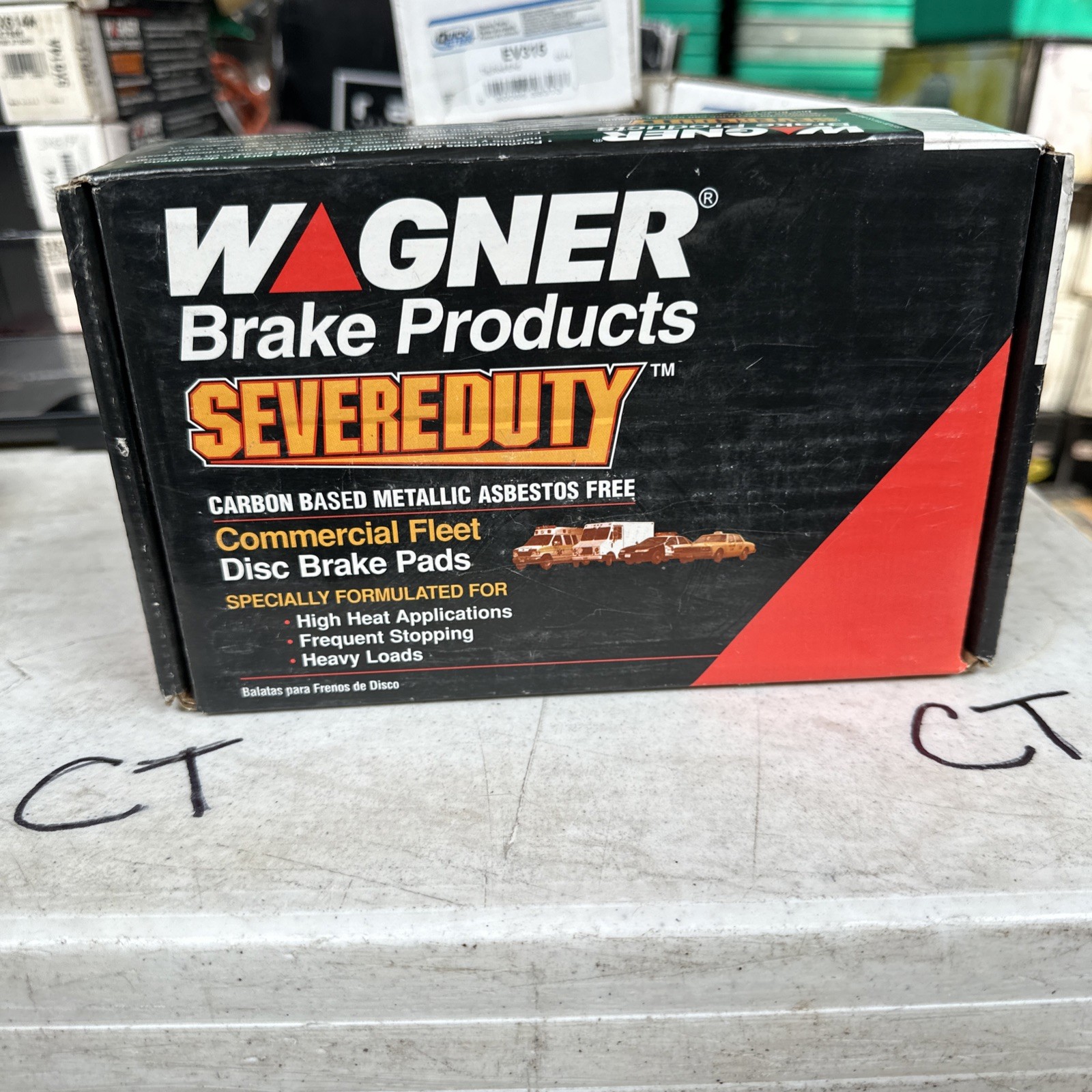 Disc Brake Pad Set-SevereDuty Disc Brake Pad Wagner SX50