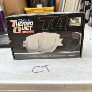 Disc Brake Pad Set-ThermoQuiet Disc Brake Pad Front Wagner QC665