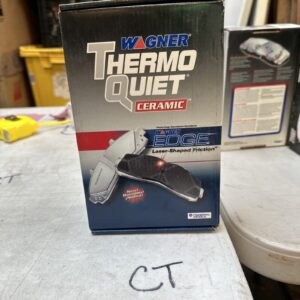 Disc Brake Pad Set-ThermoQuiet Disc Brake Pad Front Wagner QC988