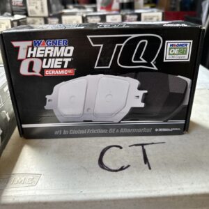 Disc Brake Pad Set-ThermoQuiet Disc Brake Pad Rear Wagner QC1352