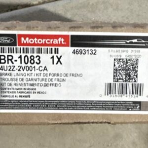 Disc Brake Pad-Standard Premium Integrally Molded Front Motorcraft BR-1083