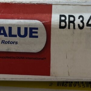 Disc Brake Rotor Front Real Value BR34255