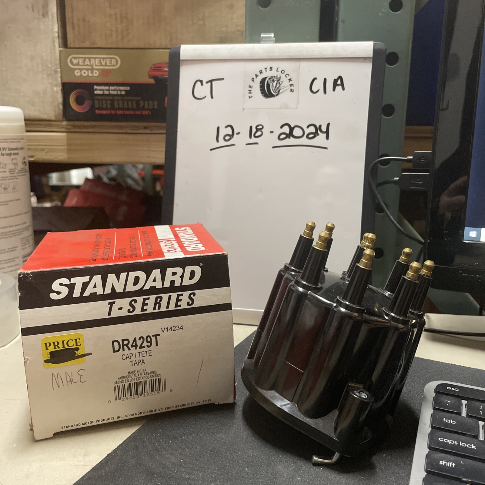 Distributor Cap Standard DR429T