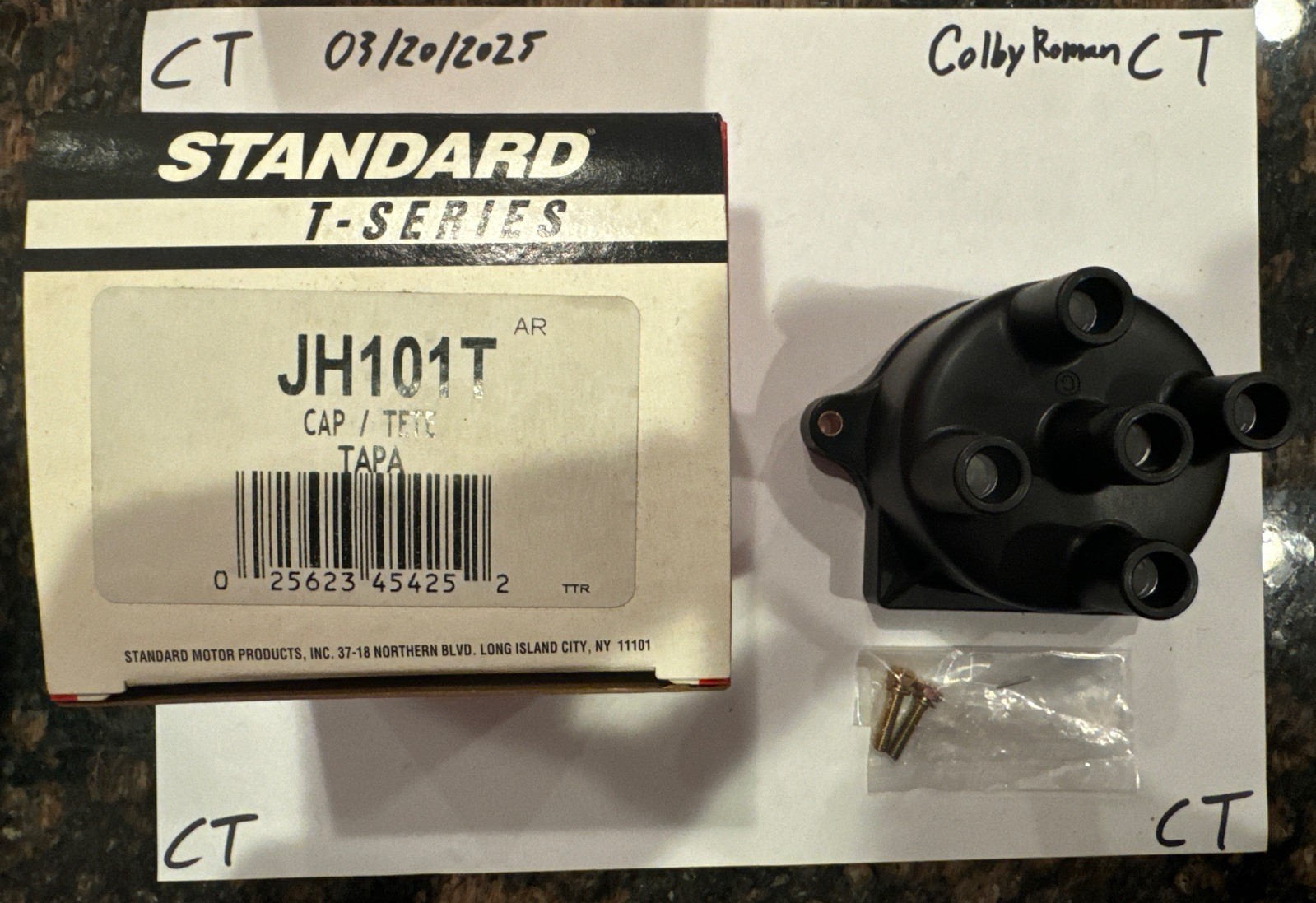 Distributor Cap Standard JH101T