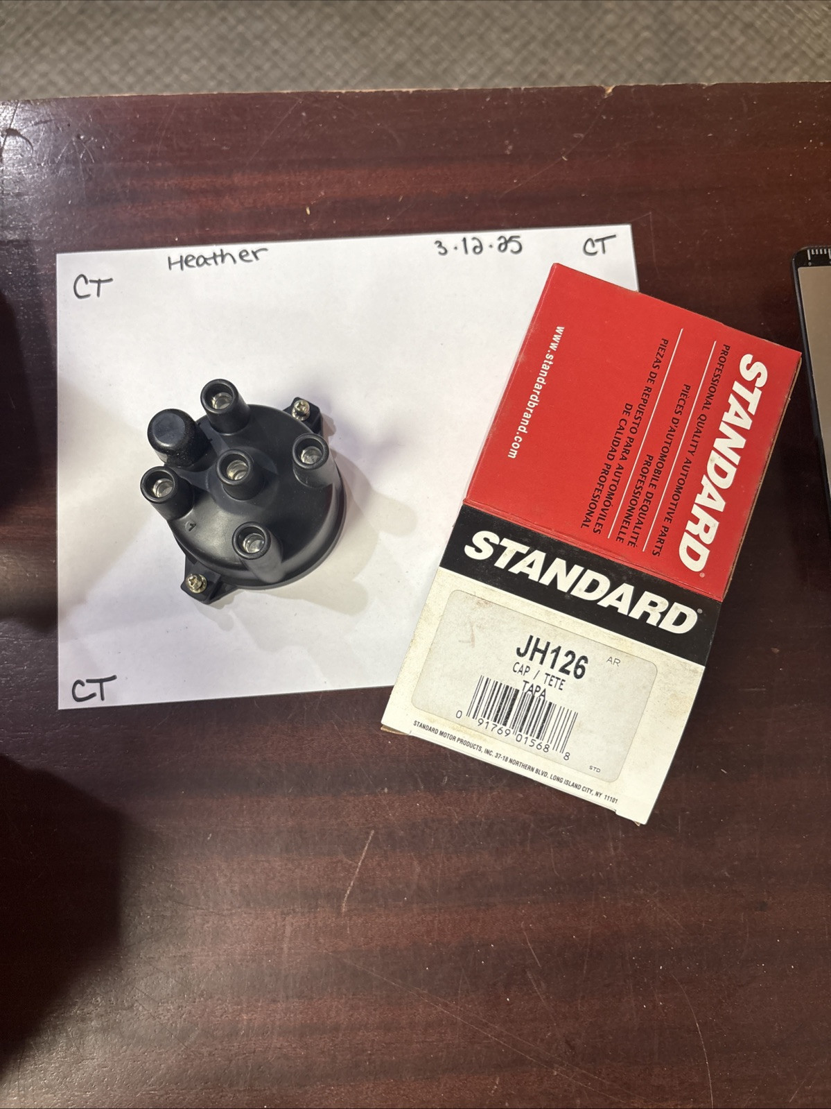 Distributor Cap Standard JH126