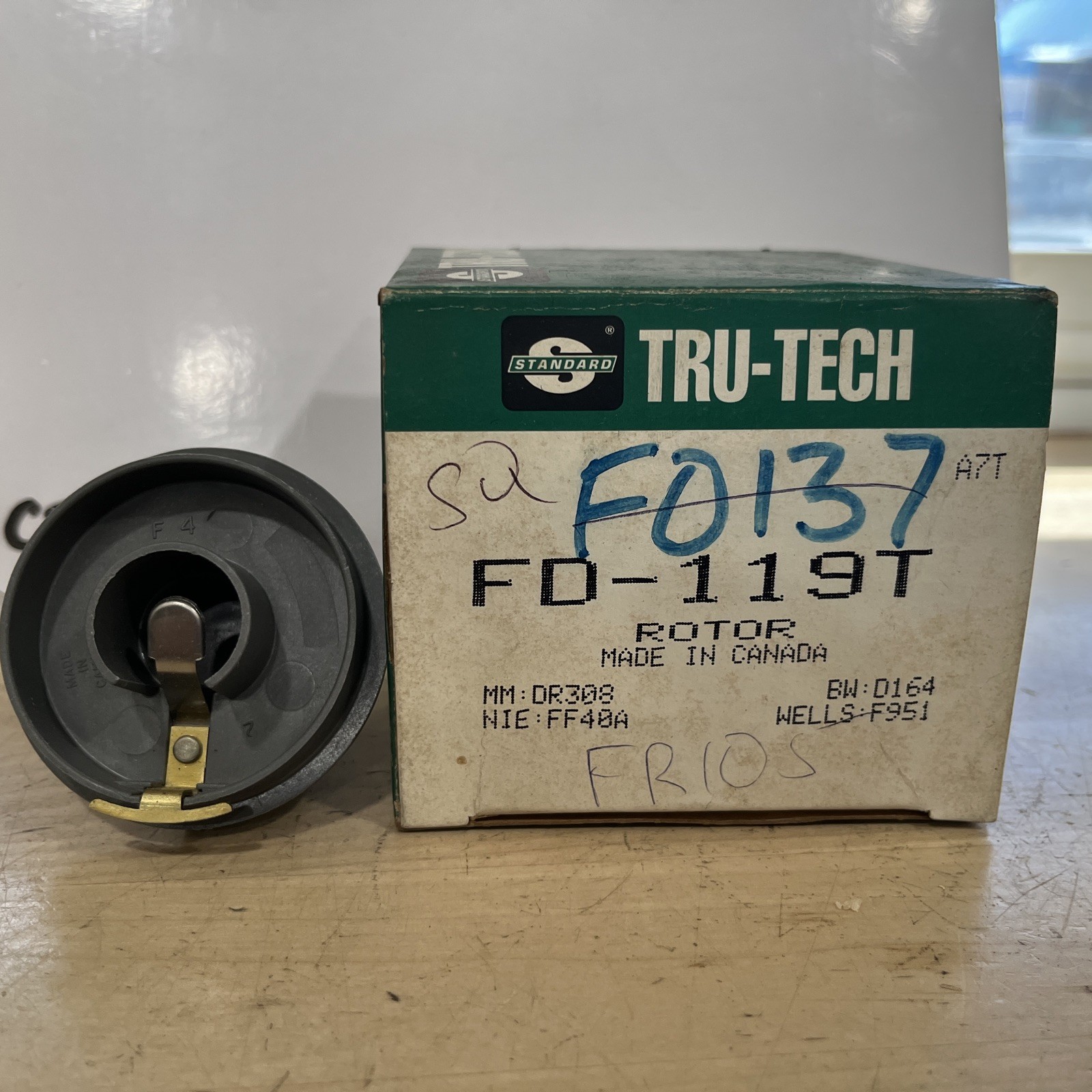 Distributor Rotor Standard TRU-TECH FD119T - Image 3