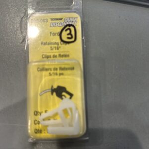 Dorman 800-003 Ford 5/16" Fuel Line Clip - 3 Pack