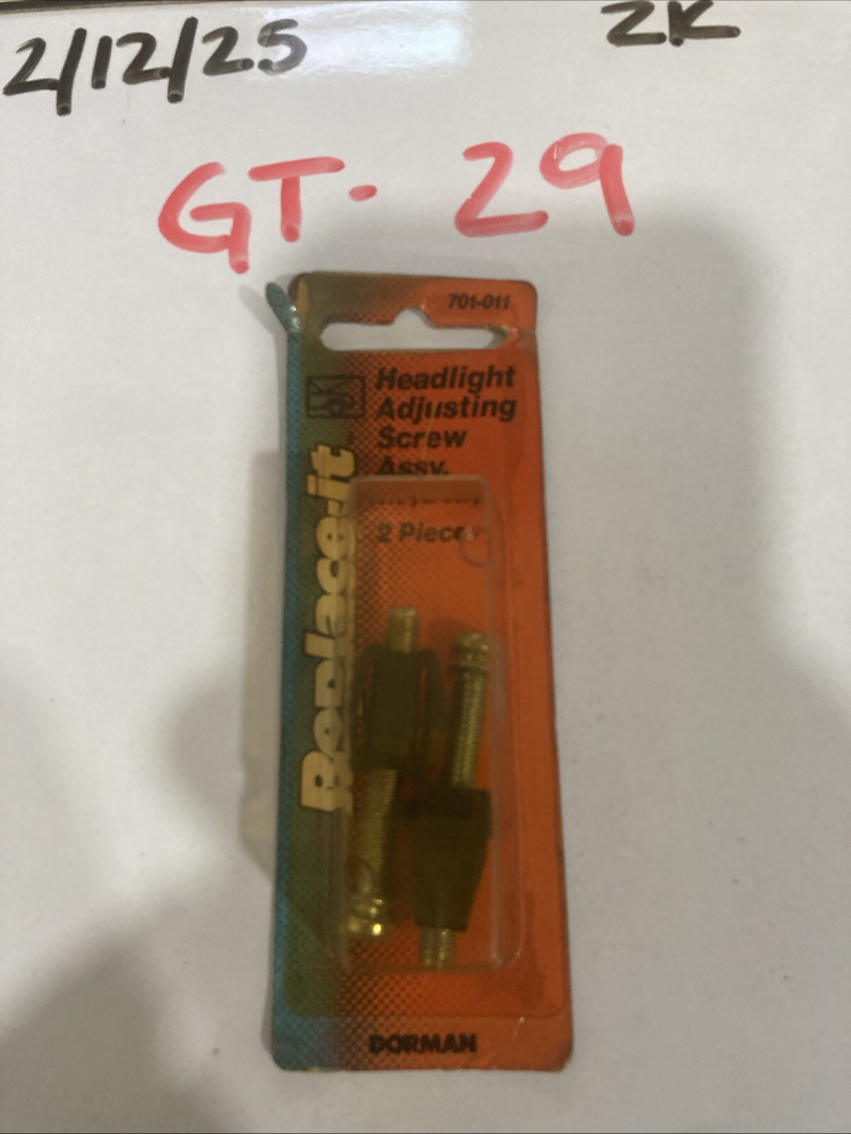 Dorman Replace-it 701-011 Headlight Adjusting Screw Assy. - Image 3