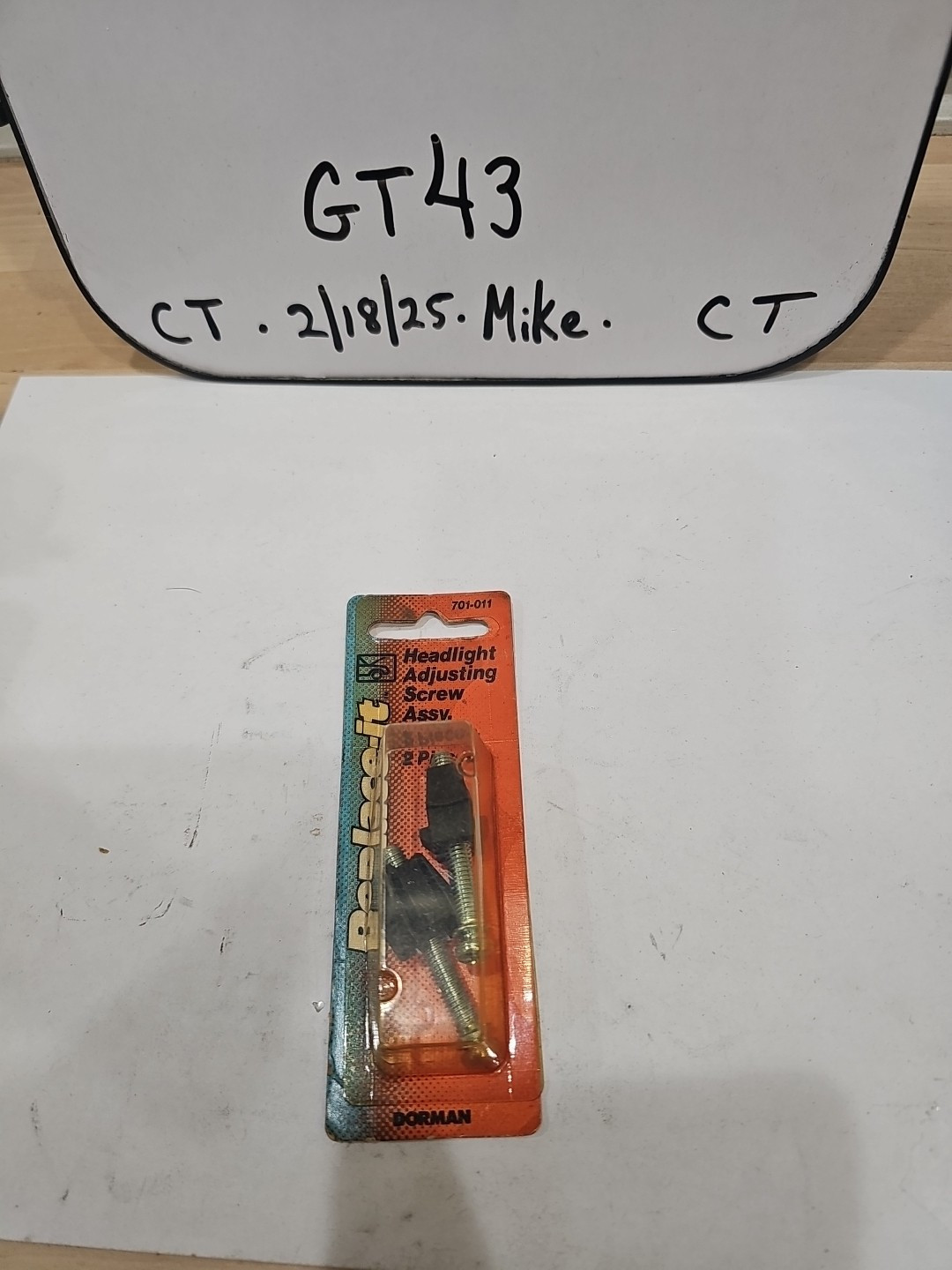 Dorman Replace-it 701-011 Headlight Adjusting Screw Assy. - Image 4