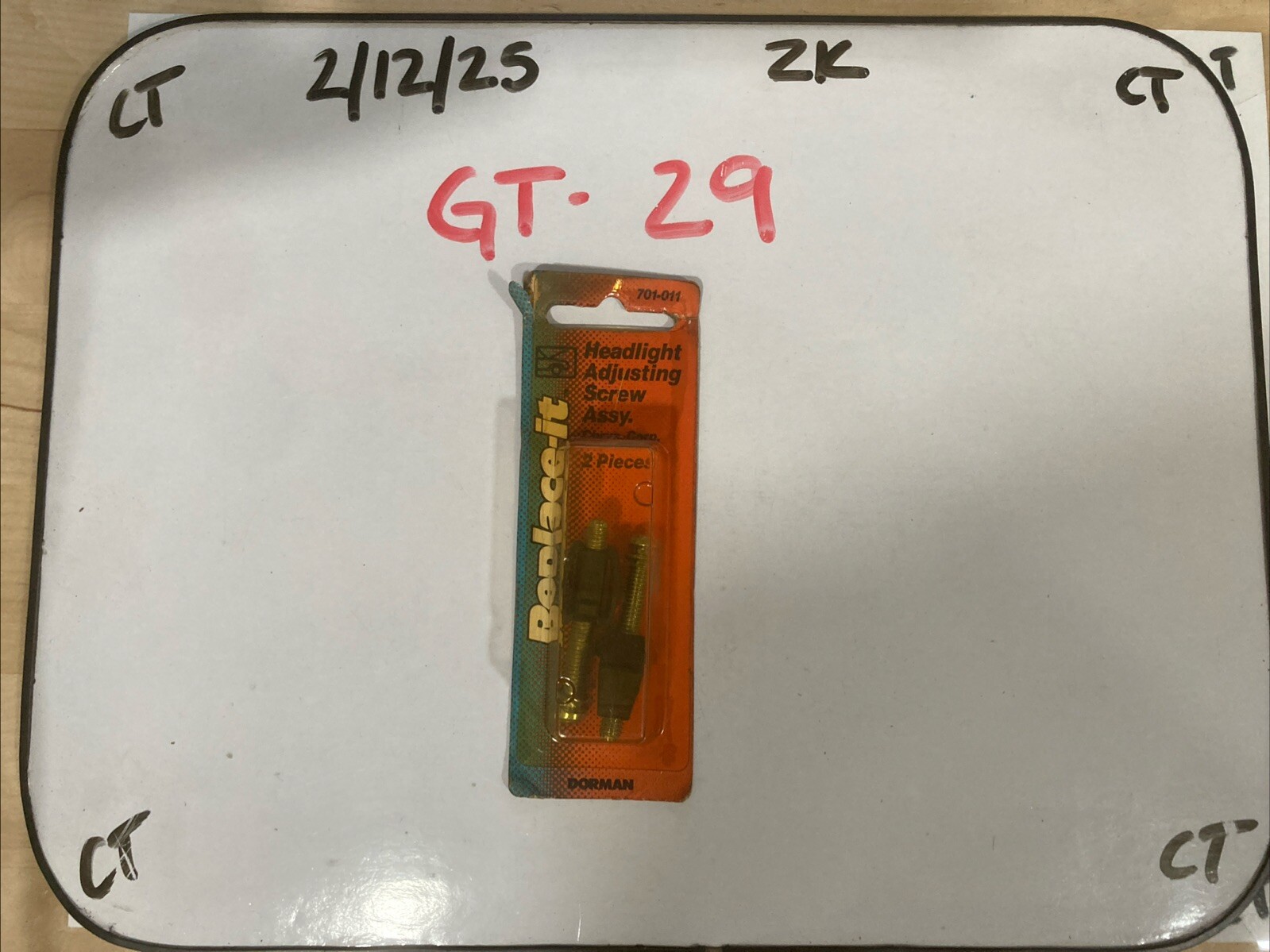 Dorman Replace-it 701-011 Headlight Adjusting Screw Assy.