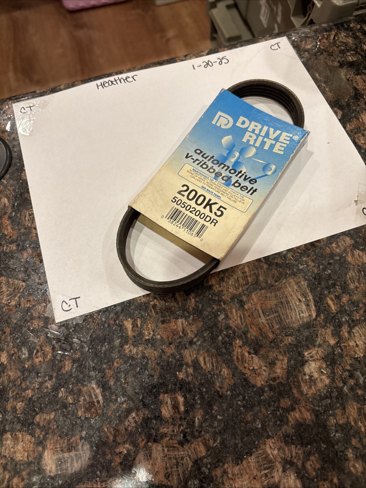 Drive Rite 200K5 Serpentine Belt - 5050200DR