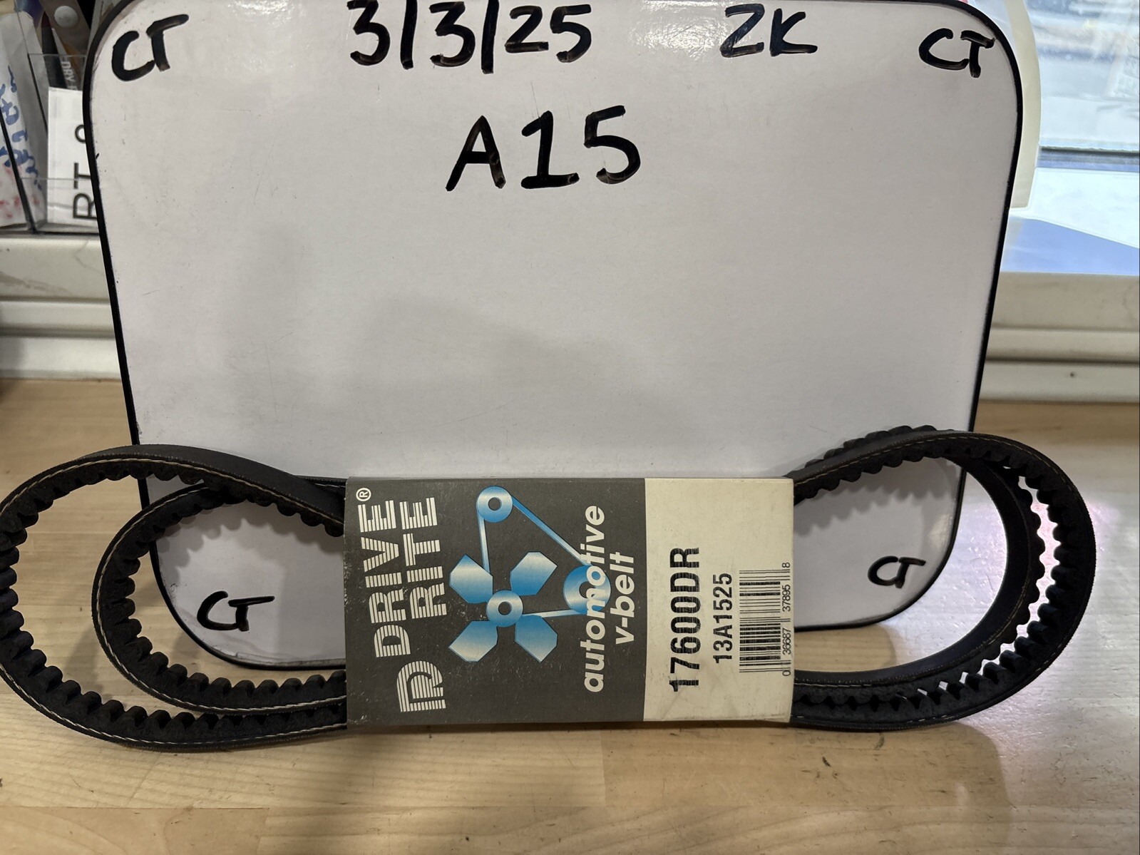 Drive-Rite By Dayco 17600DR Accessory Drive V Belt