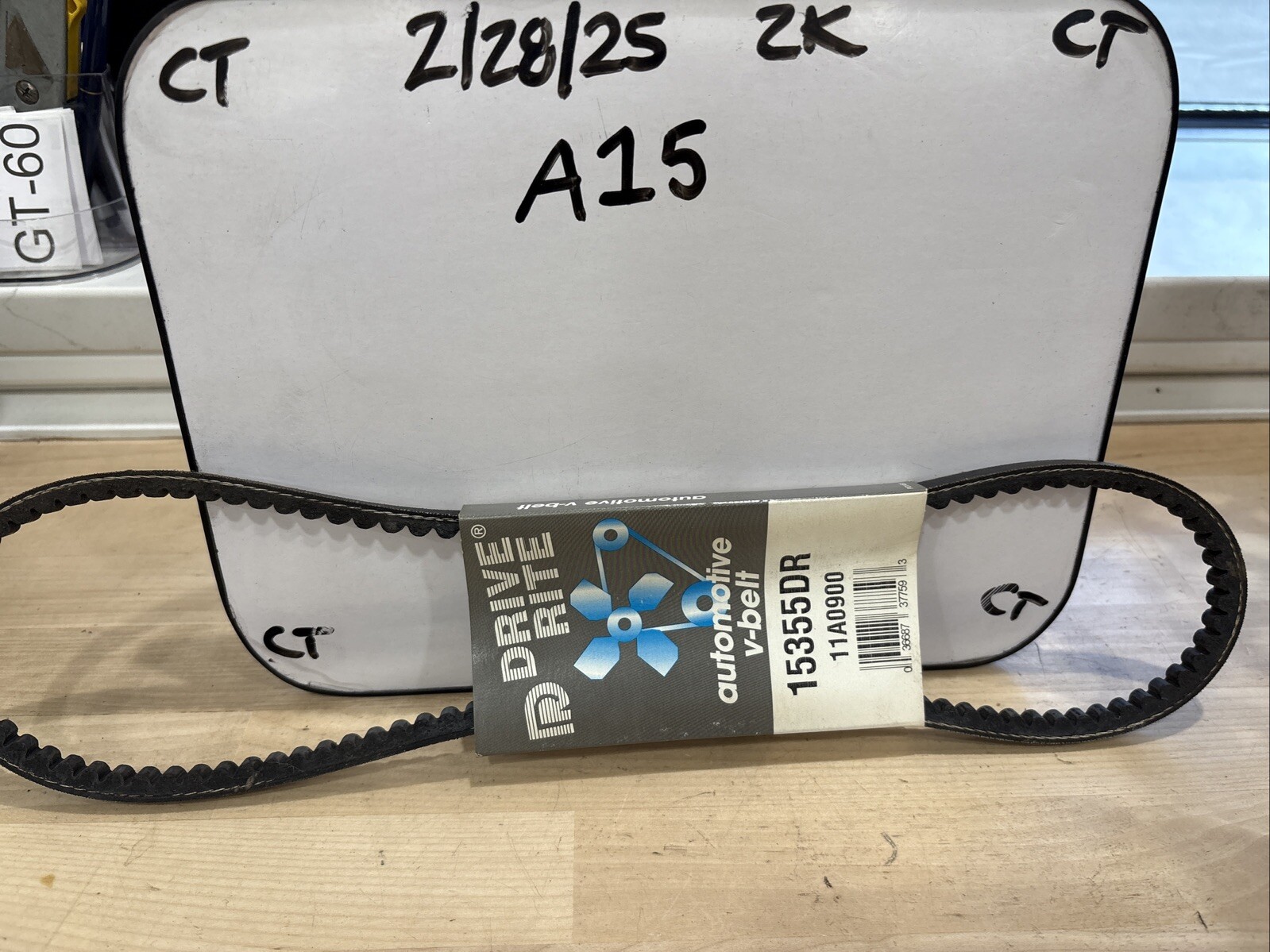 Drive-Rite By Dayco Accessory Drive V-Belt 15355DR