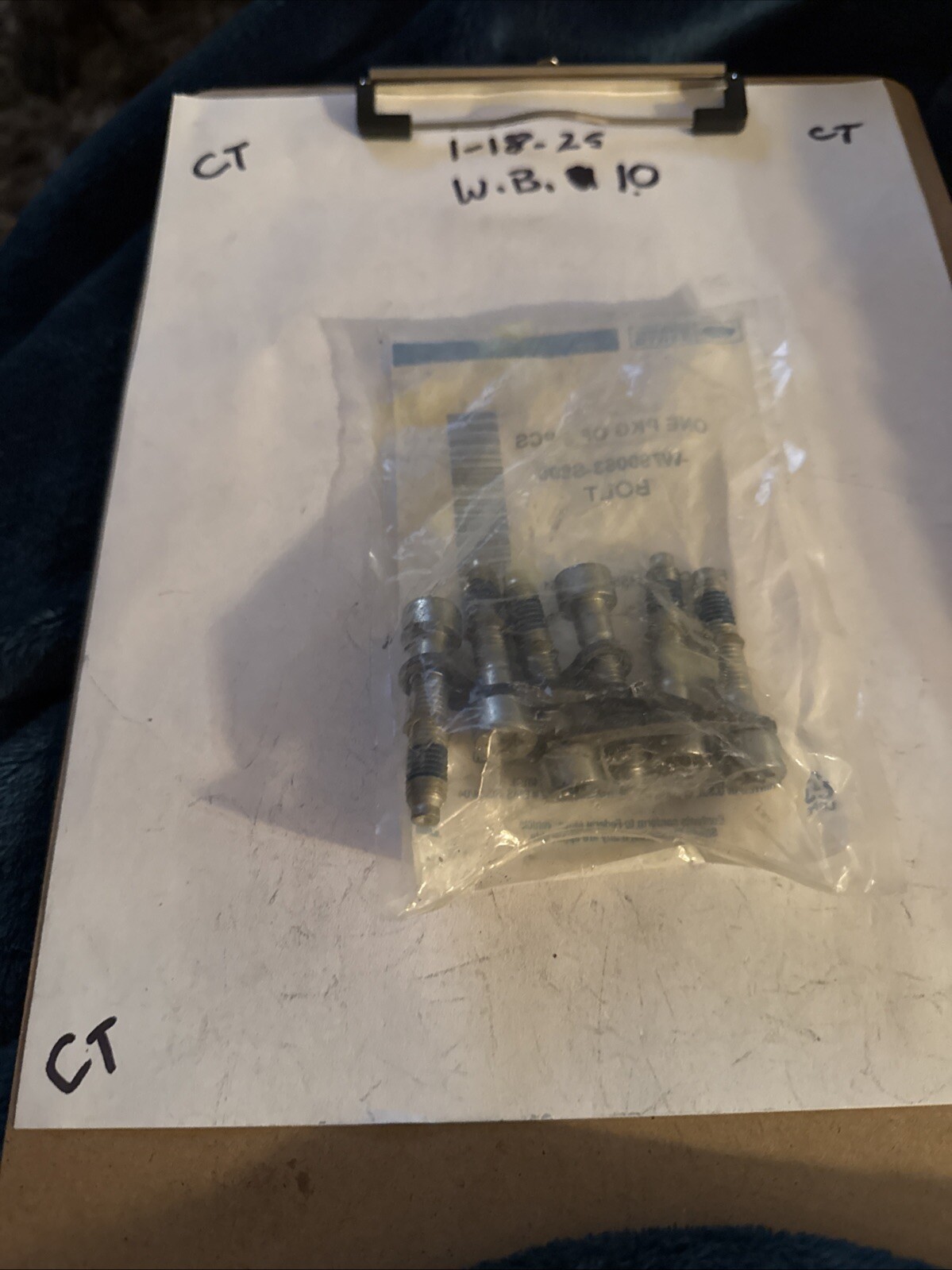 Drive Shaft Bolt (Front, Rear)Part Number: W790063S900 3 Pieces In Bag - Image 3