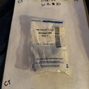 Drive Shaft Bolt (Front, Rear)Part Number: W790063S900 3 Pieces In Bag