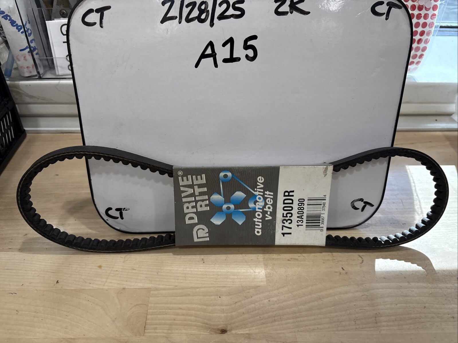 Drive-rite By Delco 17350DR Accessory Drive Belt - 0.53" X 35.00" - 36 Degree