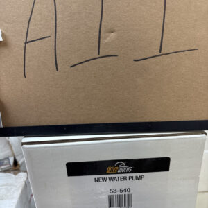 Driveworks 58-549 Reman Water Pump / Alt 1AMWP00086