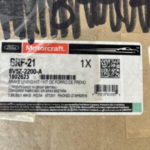 Drum Brake Shoe Rear Motorcraft BRF-21, 8V5Z-2200-A