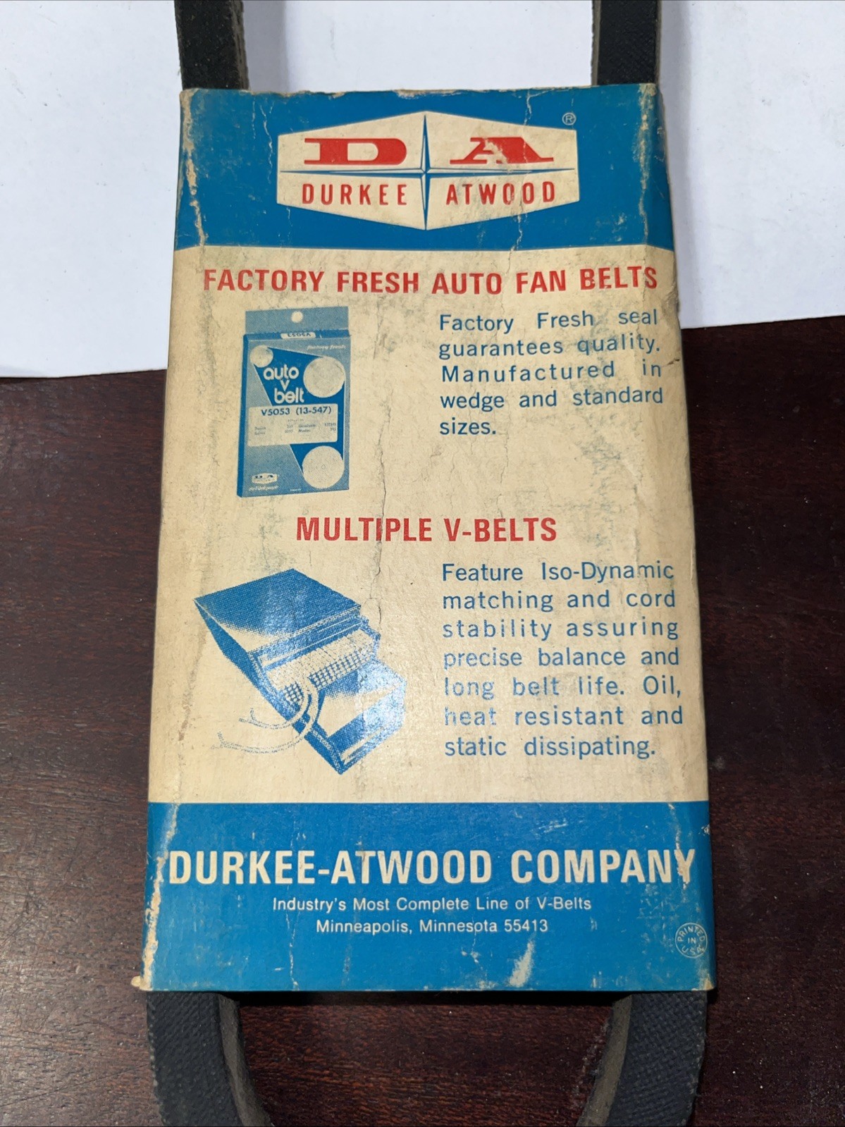 Durkee Atwood 5L230 Belt - Image 3